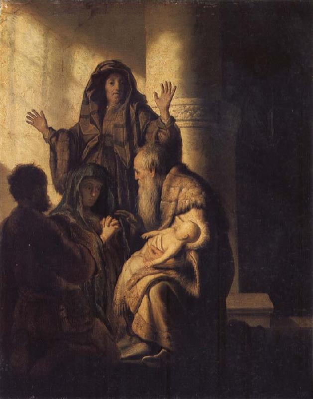 REMBRANDT Harmenszoon van Rijn The Presentation of Jesus in the Temple